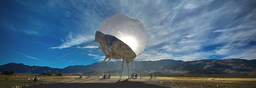 OF. STUDIO proposes a moving, cloud-like object to generate solar energy designboom