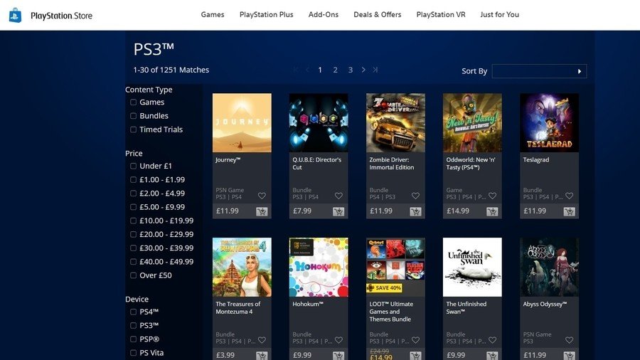 PS Store PlayStation Store 1