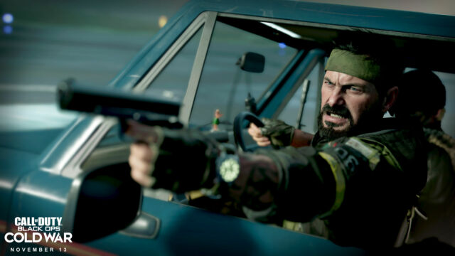 Like most Call of Duty games, <em>Black Ops: Cold War </em>features lots of angry dudes shooting at stuff.