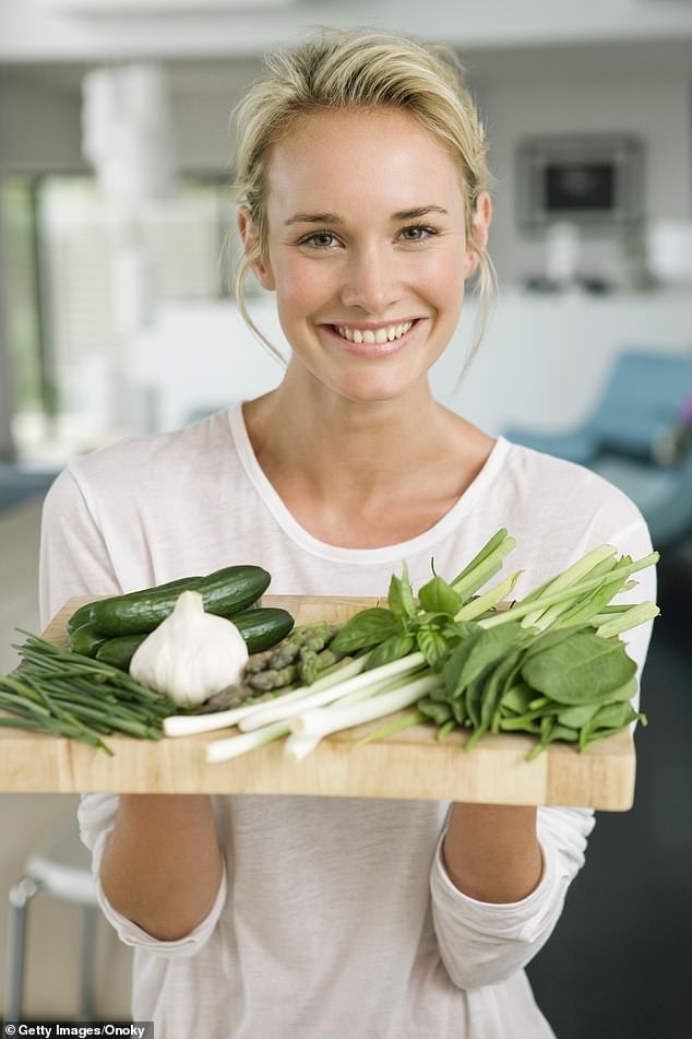 Leading dermatologist Karen Fischer, 47, has revealed her top secrets to skin beauty, including the foods to eat to make sure your skin stays glowing (stock image)