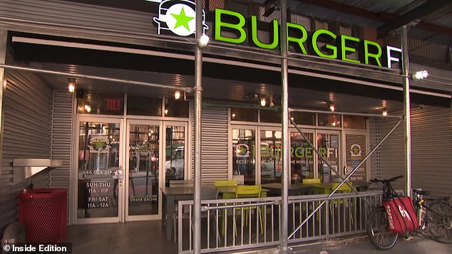 At another popular East Side restaurant called Burger-Fi, the restaurant allowed a producer to order and eat indoors without showing any proof of vaccination - despite the restaurant having signs which read 'show me your vax.'