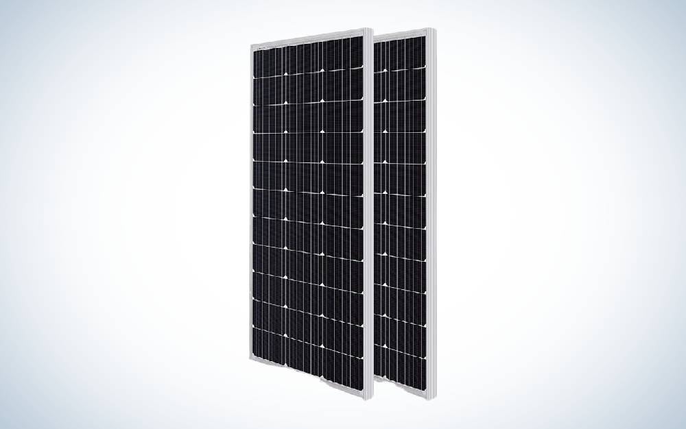 The HQST Solar Panel 2pcs 100 Watt are the best solar panels